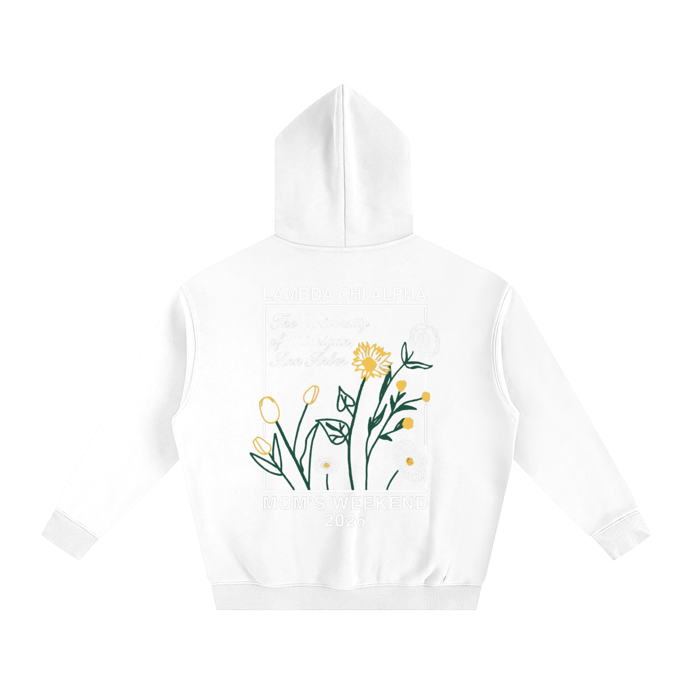 LXA Mom's Weekend Heavyweight Hoodie 1