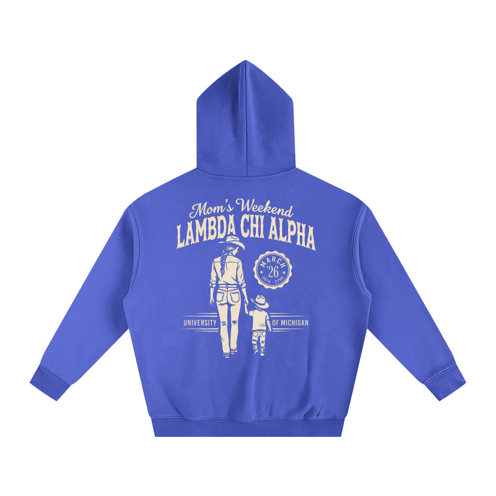 LXA Mom's Weekend Heavyweight Fleeced Hoodie