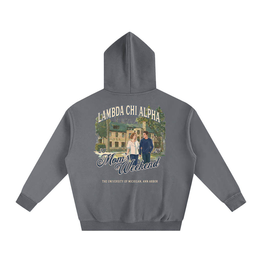 LXA 1530 Mom's Weekend Heavyweight Fleeced Hoodie