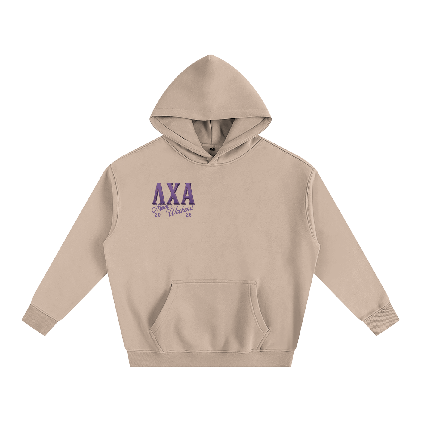 LXA Mom's Weekend Heavyweight Fleeced Hoodie 3