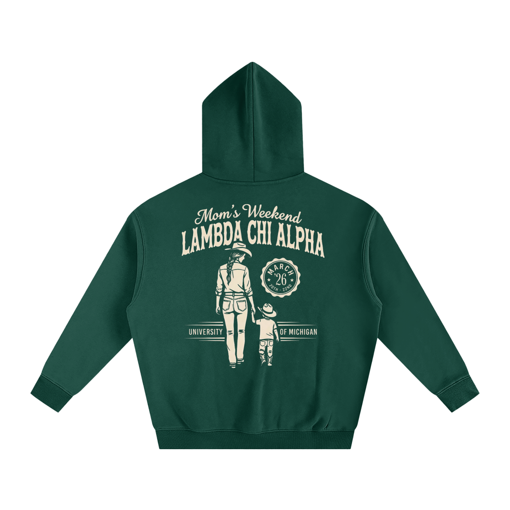 LXA Mom's Weekend Heavyweight Fleeced Hoodie