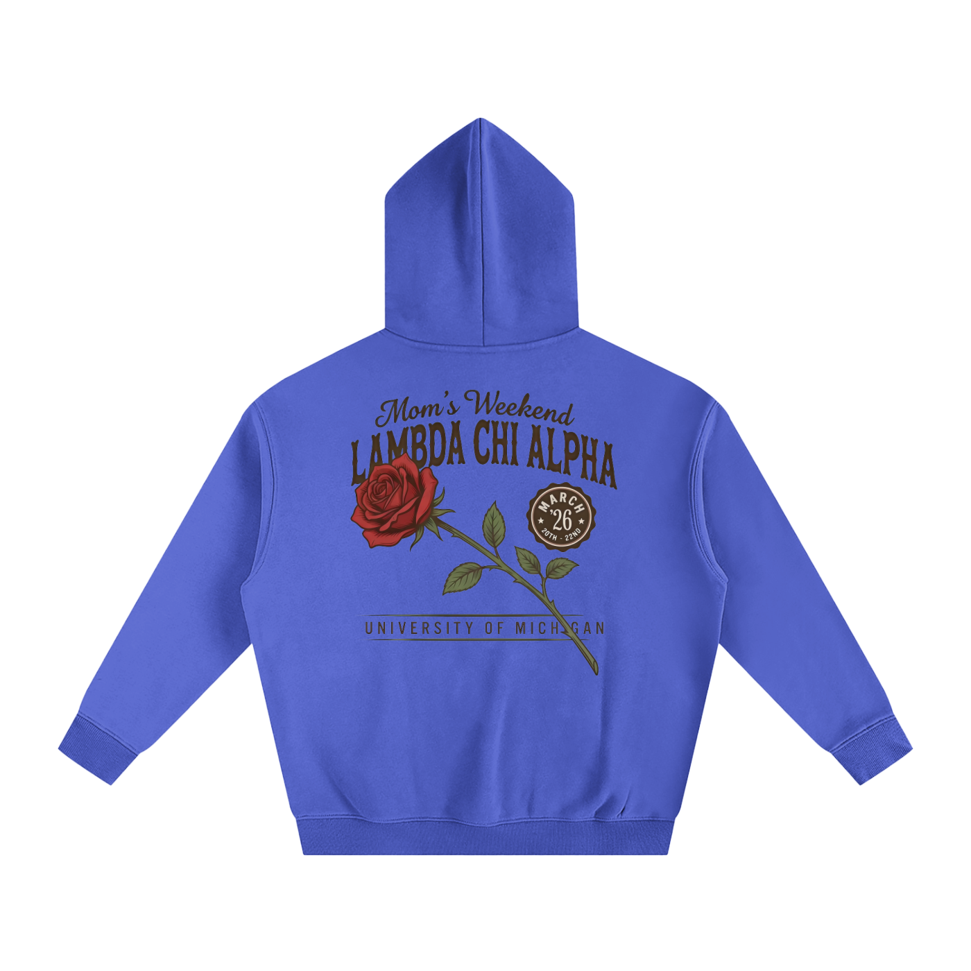 LXA Mom's Weekend Heavyweight Fleeced Hoodie 2