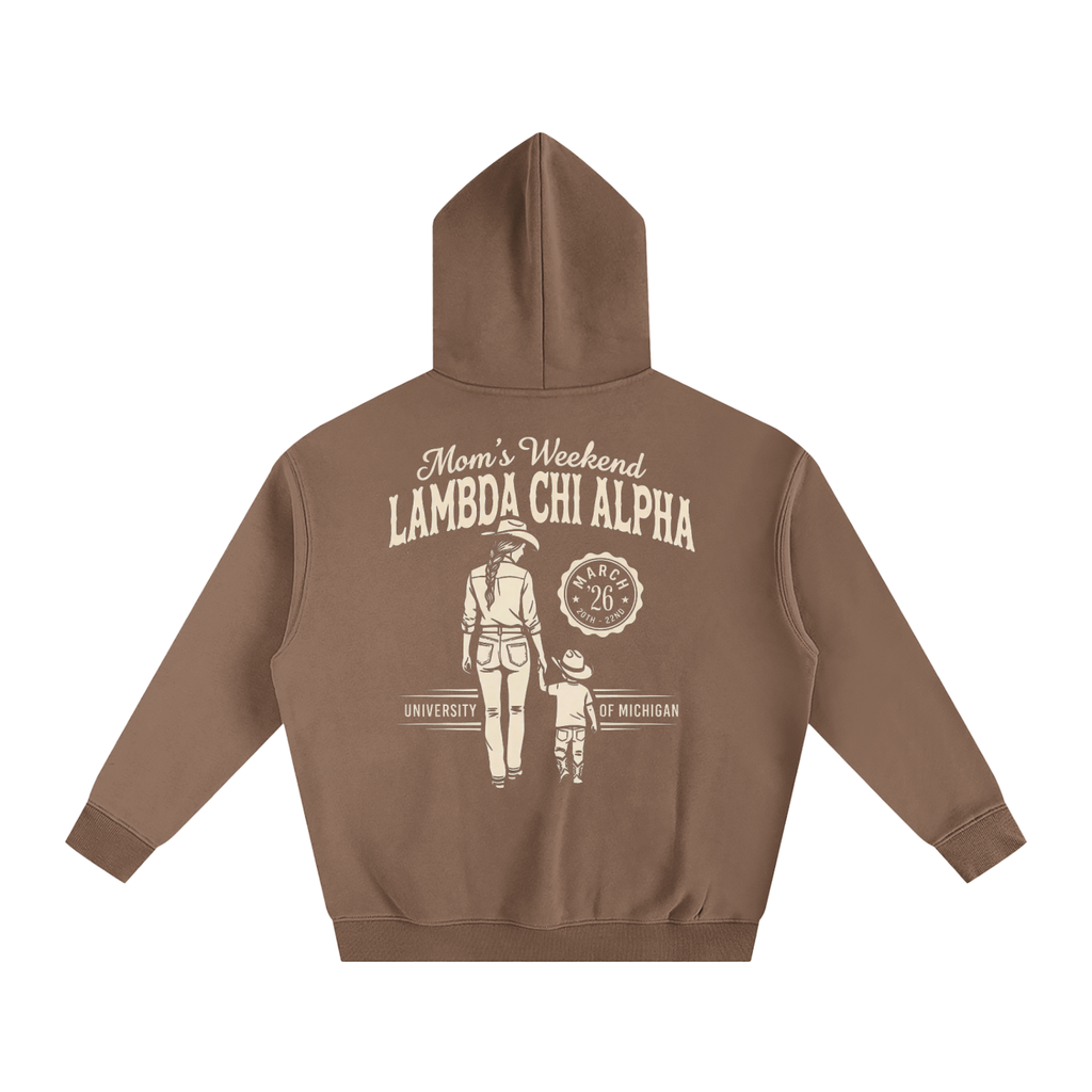 LXA Mom's Weekend Heavyweight Fleeced Hoodie