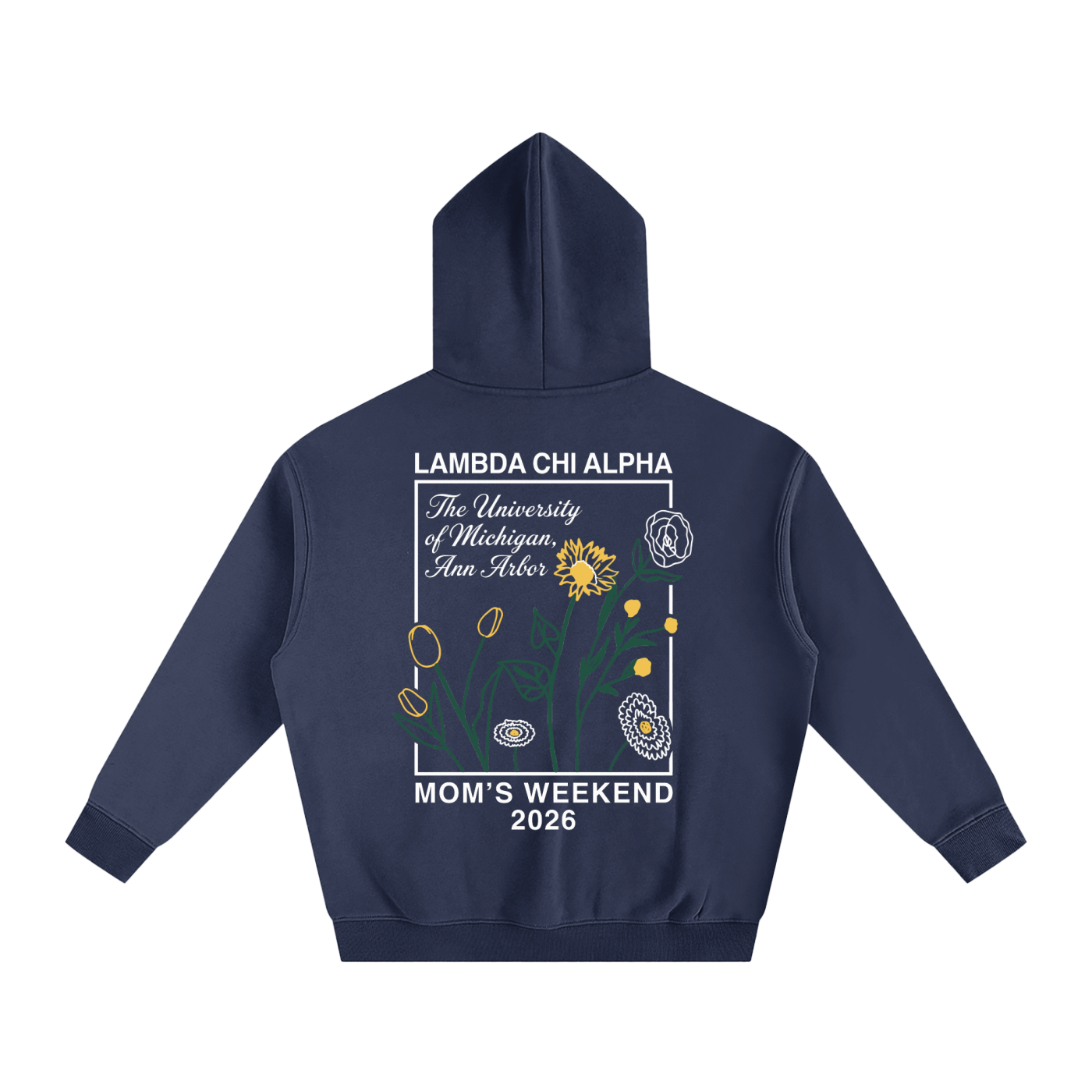LXA Mom's Weekend Heavyweight Hoodie 1