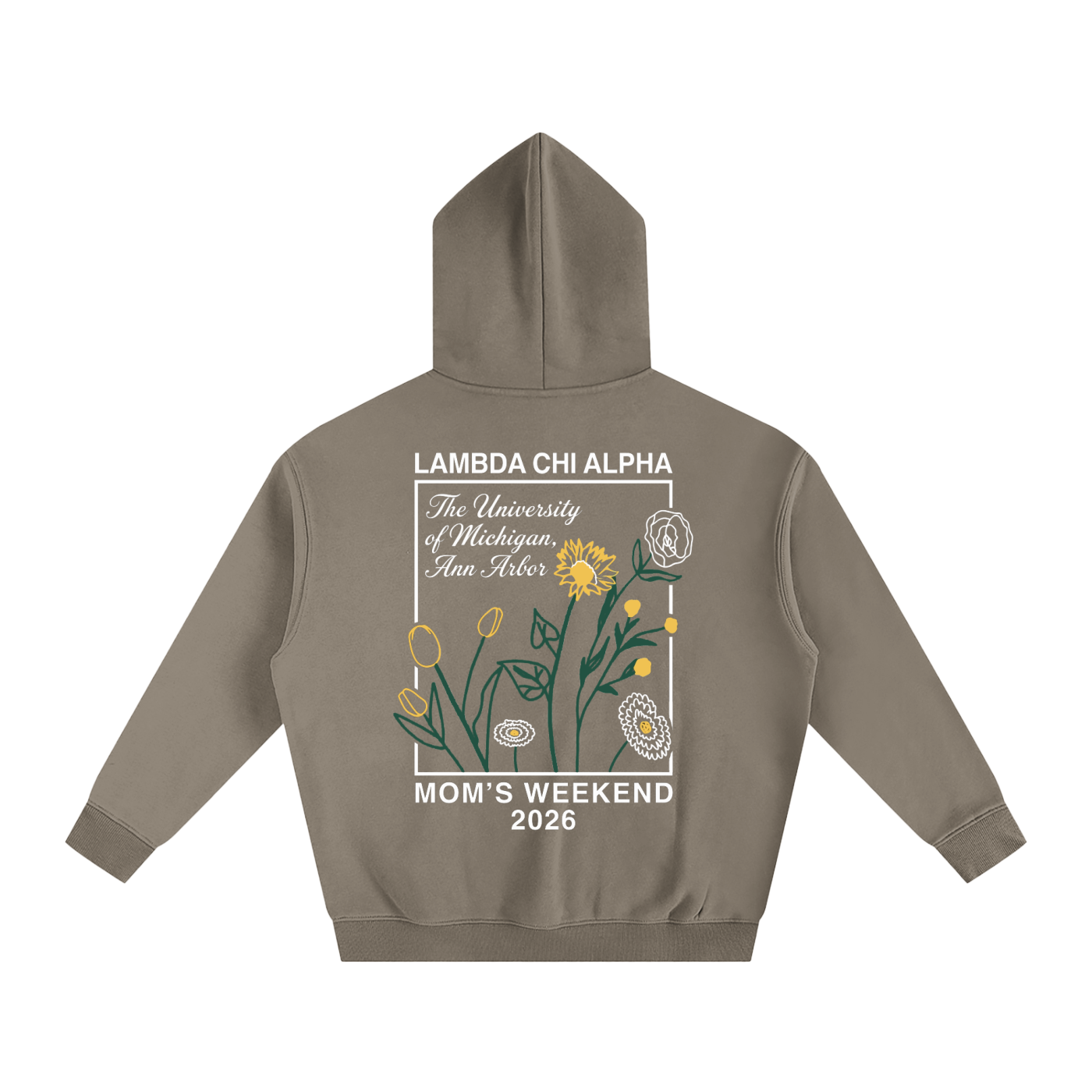 LXA Mom's Weekend Heavyweight Hoodie 1