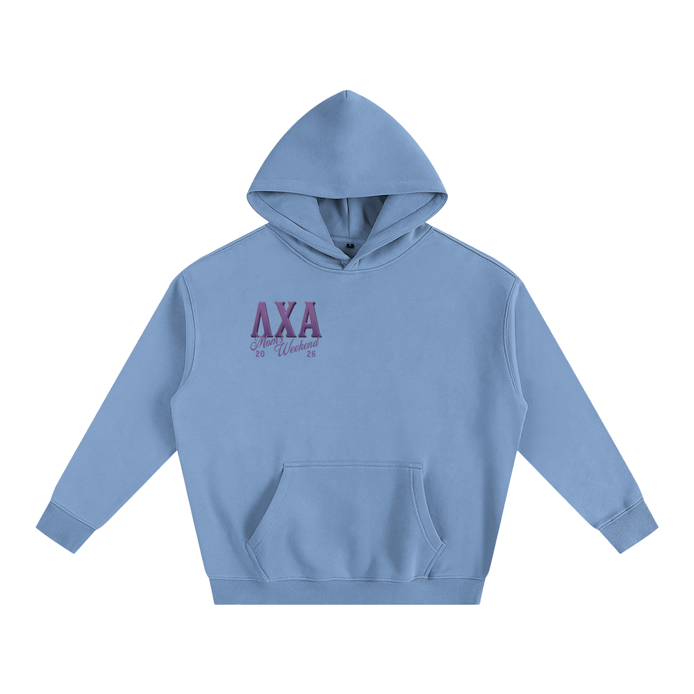 LXA Mom's Weekend Heavyweight Fleeced Hoodie 3