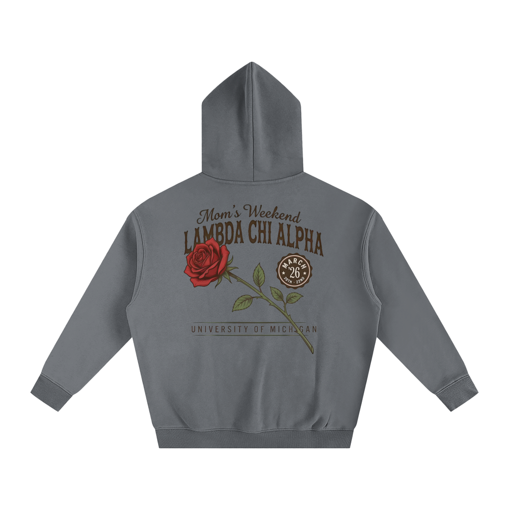 LXA Mom's Weekend Heavyweight Fleeced Hoodie 2