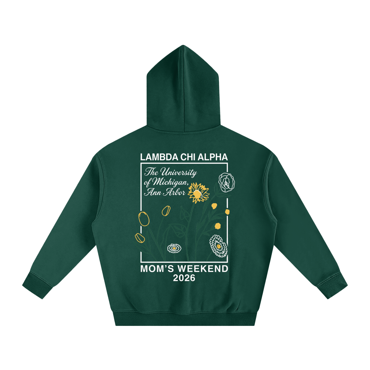 LXA Mom's Weekend Heavyweight Hoodie 1