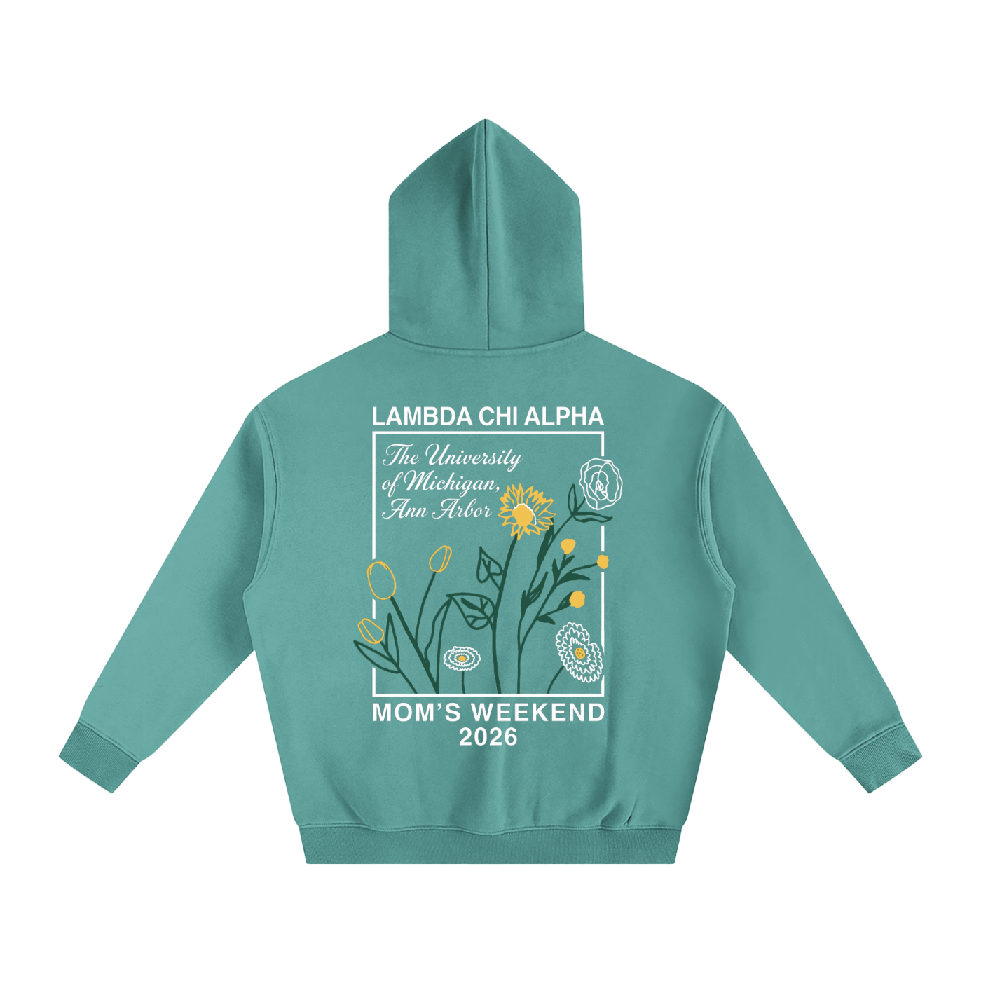 LXA Mom's Weekend Heavyweight Hoodie 1