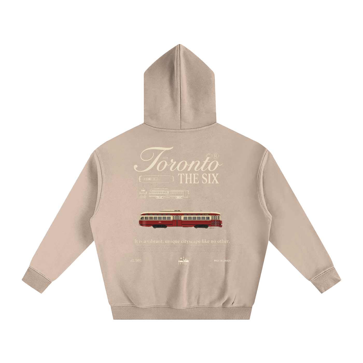 Oversize Fleeced Hoodie