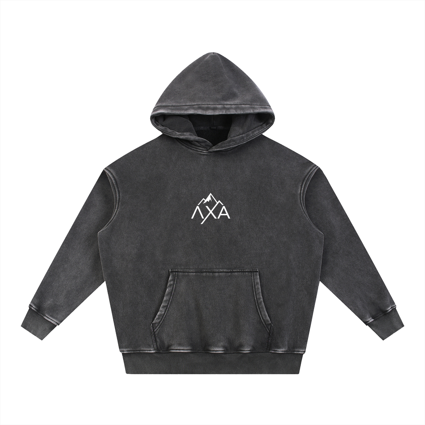 LXA Alphalanche Snow Wash Fleece Oversize Hoodie
