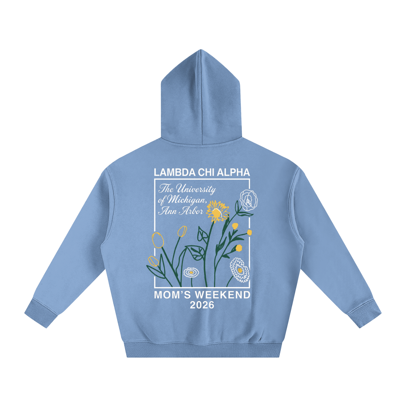 LXA Mom's Weekend Heavyweight Hoodie 1