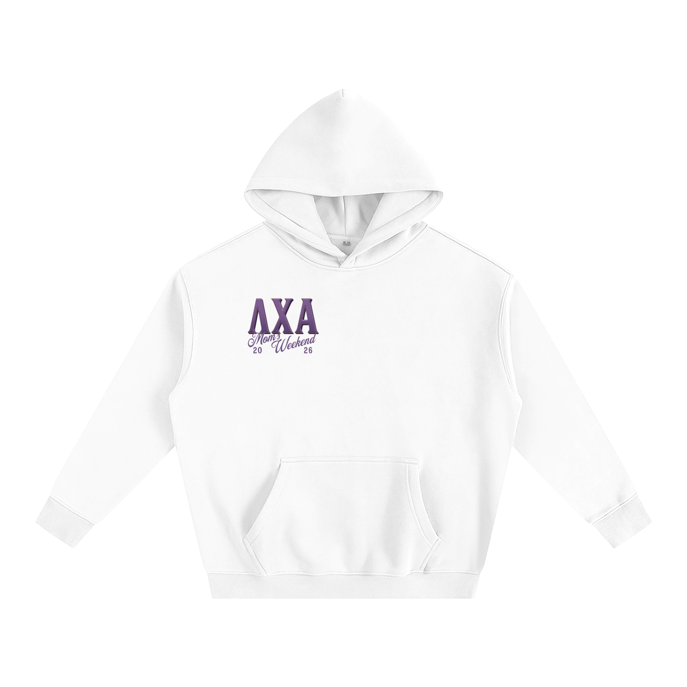 LXA Mom's Weekend Heavyweight Fleeced Hoodie 3