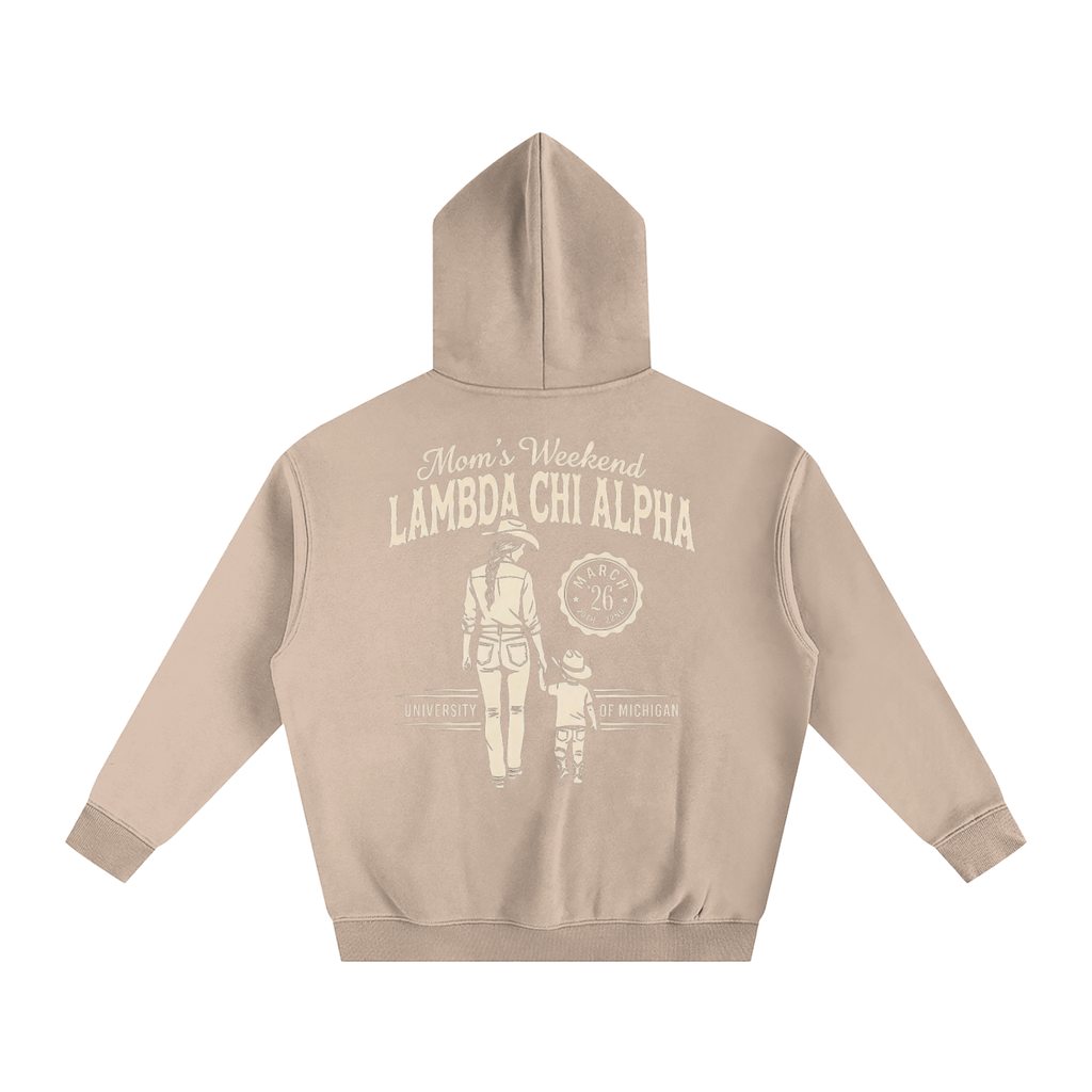 LXA Mom's Weekend Heavyweight Fleeced Hoodie