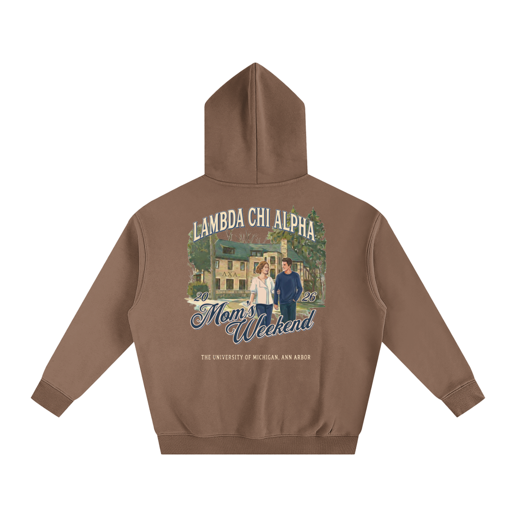 LXA 1530 Mom's Weekend Heavyweight Fleeced Hoodie