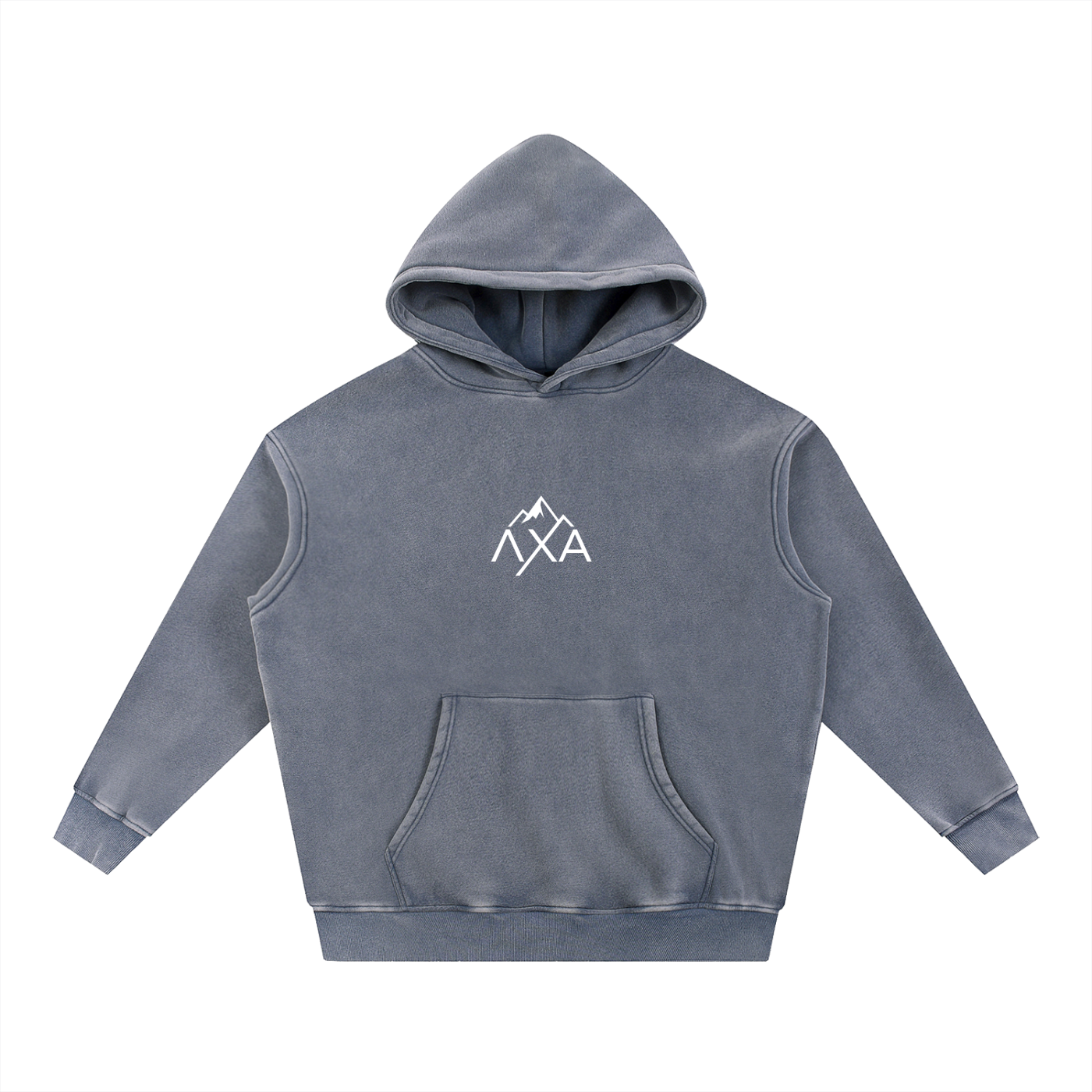 LXA Alphalanche Snow Wash Fleece Oversize Hoodie
