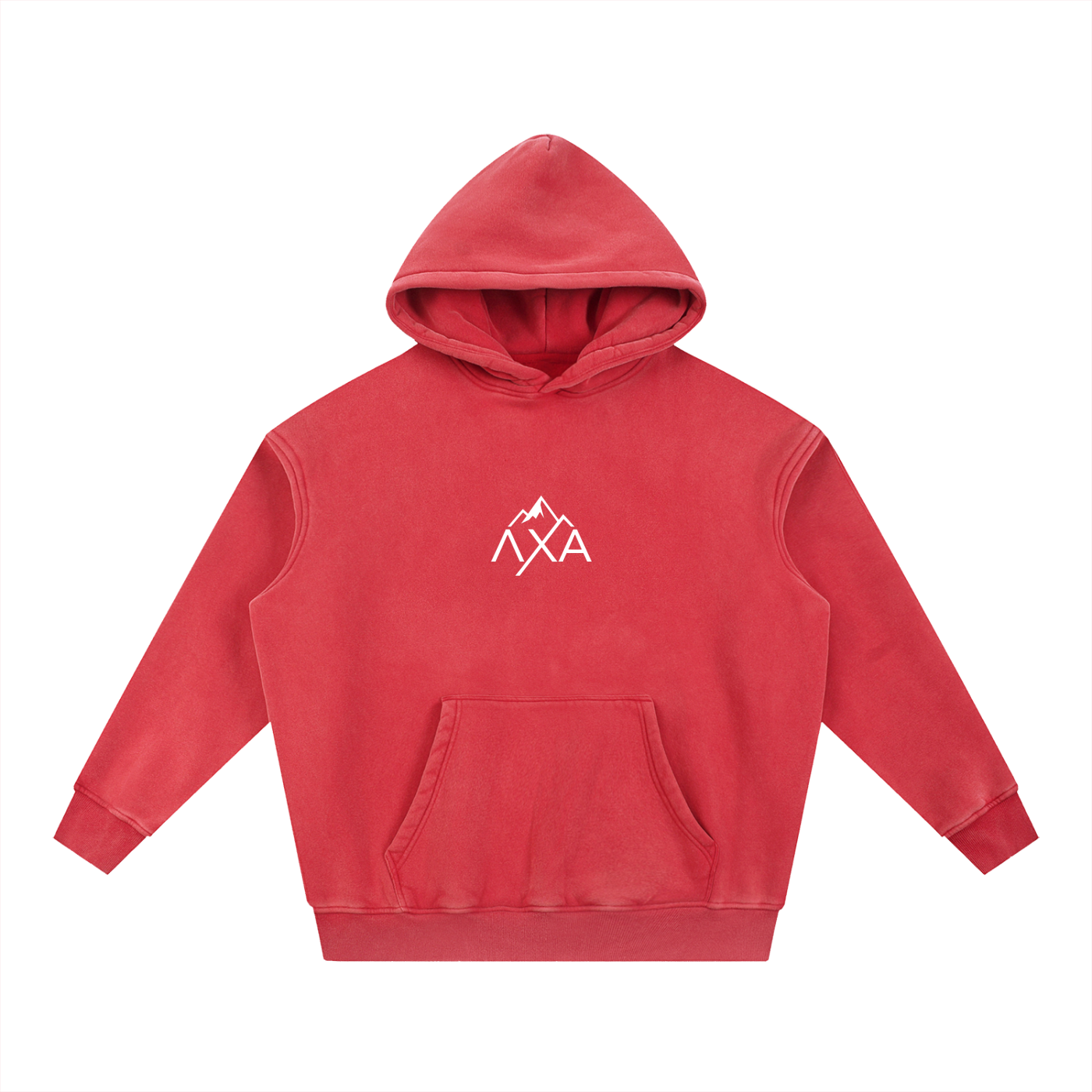 LXA Alphalanche Snow Wash Fleece Oversize Hoodie