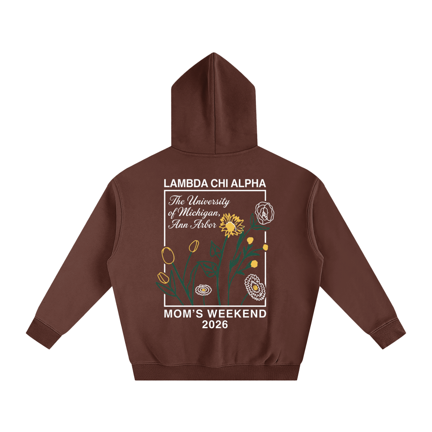 LXA Mom's Weekend Heavyweight Hoodie 1