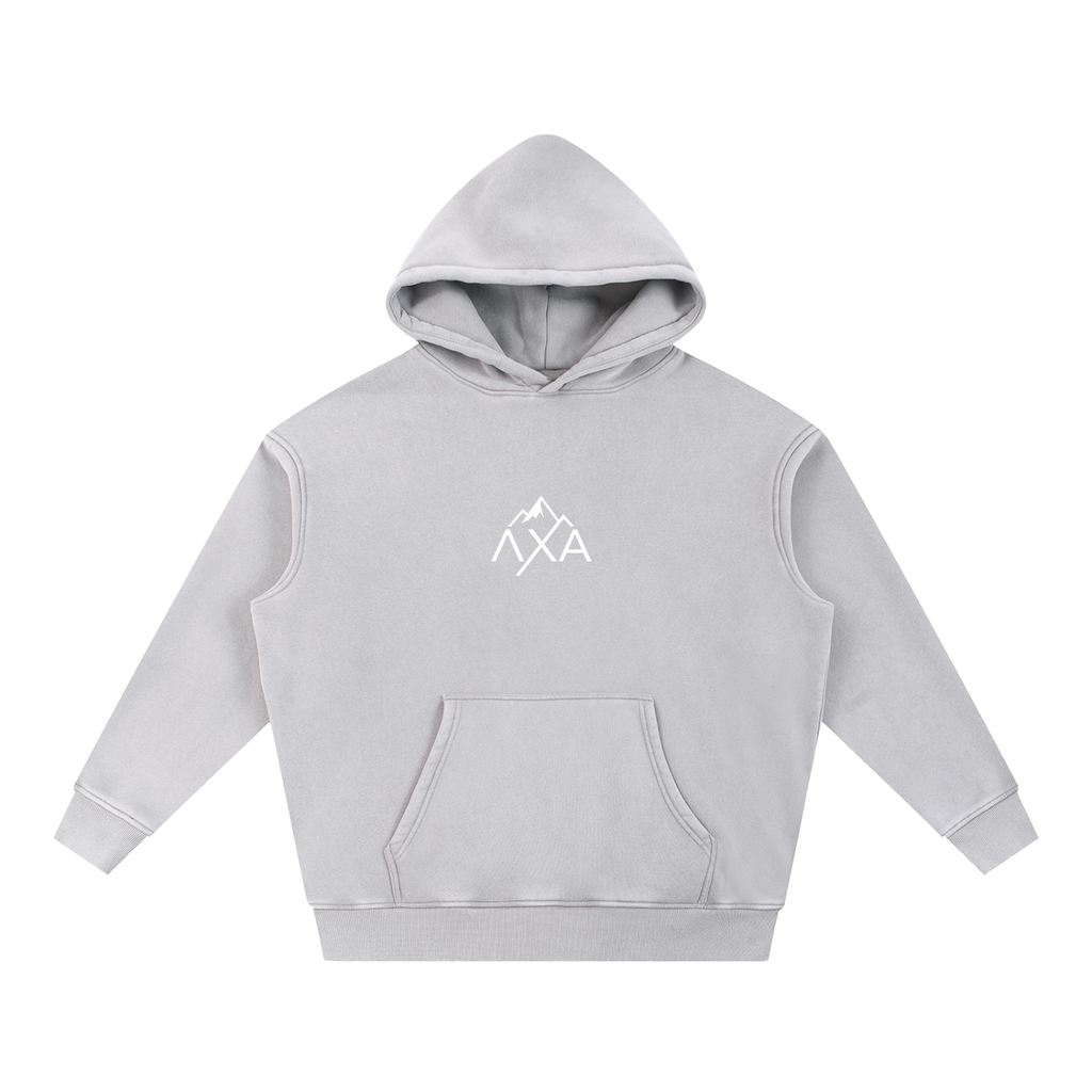 LXA Alphalanche Snow Wash Fleece Oversize Hoodie