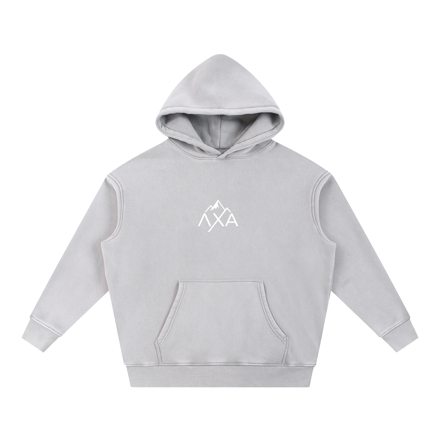 LXA Alphalanche Snow Wash Fleece Oversize Hoodie