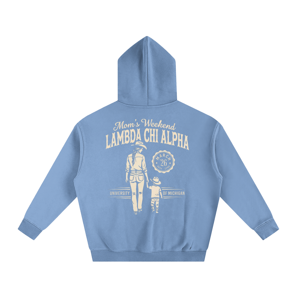 LXA Mom's Weekend Heavyweight Fleeced Hoodie